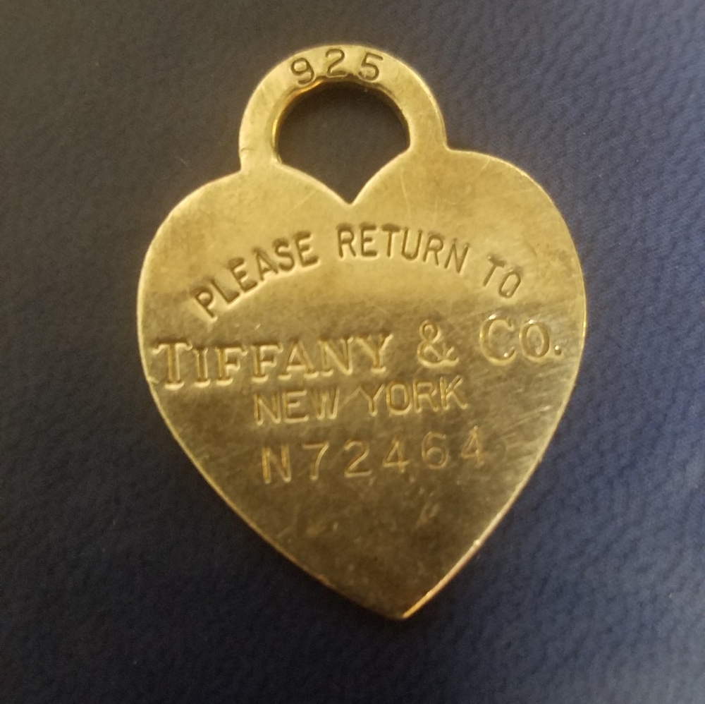 Tiffany & Co large Heart pendant
